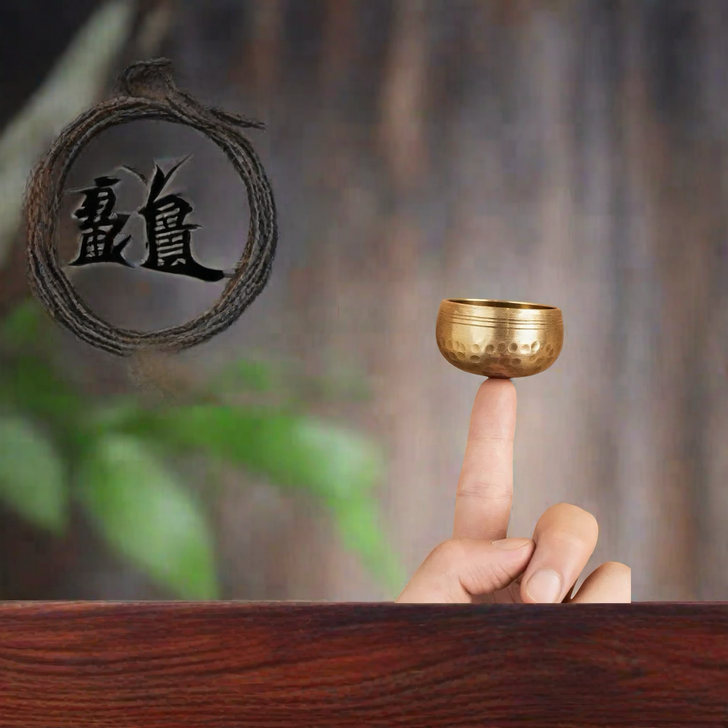 Himalayan Healer Mini Singing Bowl - 432Hz Chakra Cleanser Gift Set