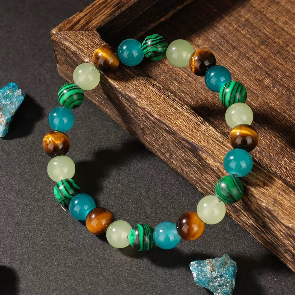 Wealth-Attracting Turquoise Bracelet