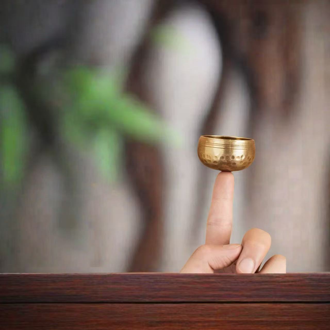 Himalayan Healer Mini Singing Bowl - 432Hz Chakra Cleanser Gift Set