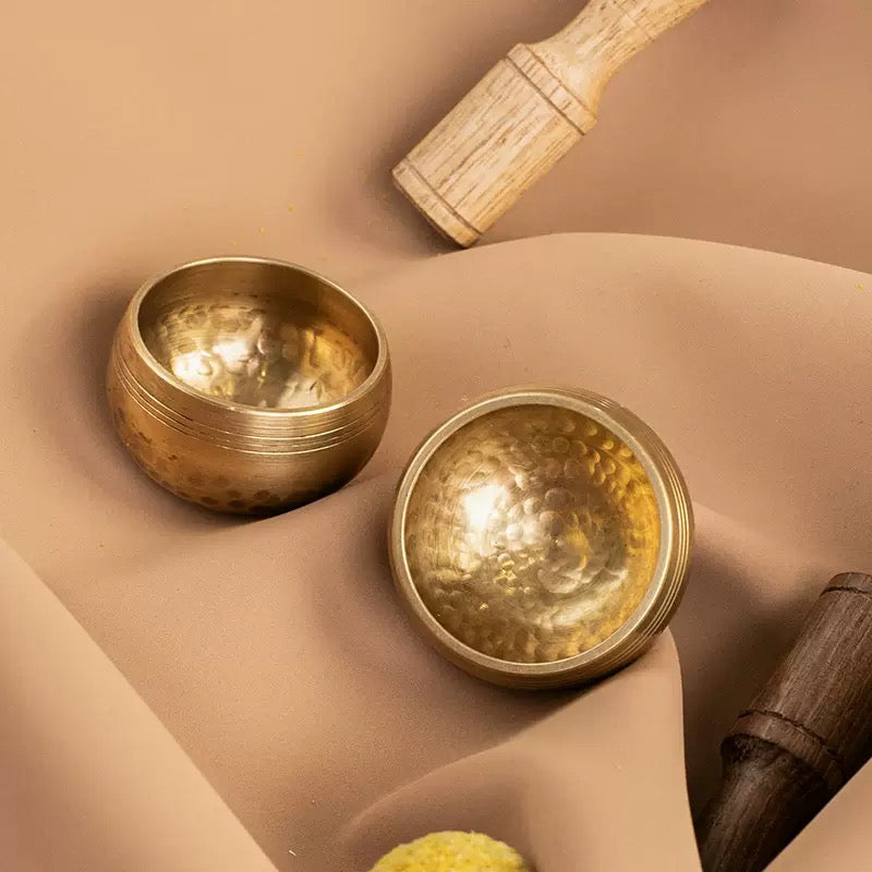 Himalayan Healer Mini Singing Bowl - 432Hz Chakra Cleanser Gift Set